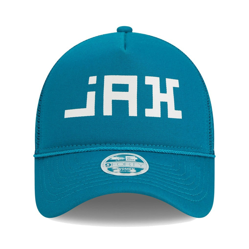 Jacksonville Jaguars Women's McGee Trucker 9FORTY Adjustable Hat | NFL Near me
