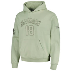 Minnesota Vikings Justin Jefferson  Pro Standard Player Name & Number Pullover Hoodie | NFL Discount