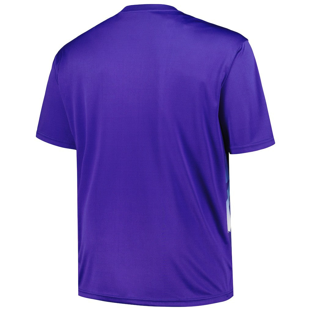 Royal Philadelphia 76ers Big & Tall Sublimated T-Shirt | NBA