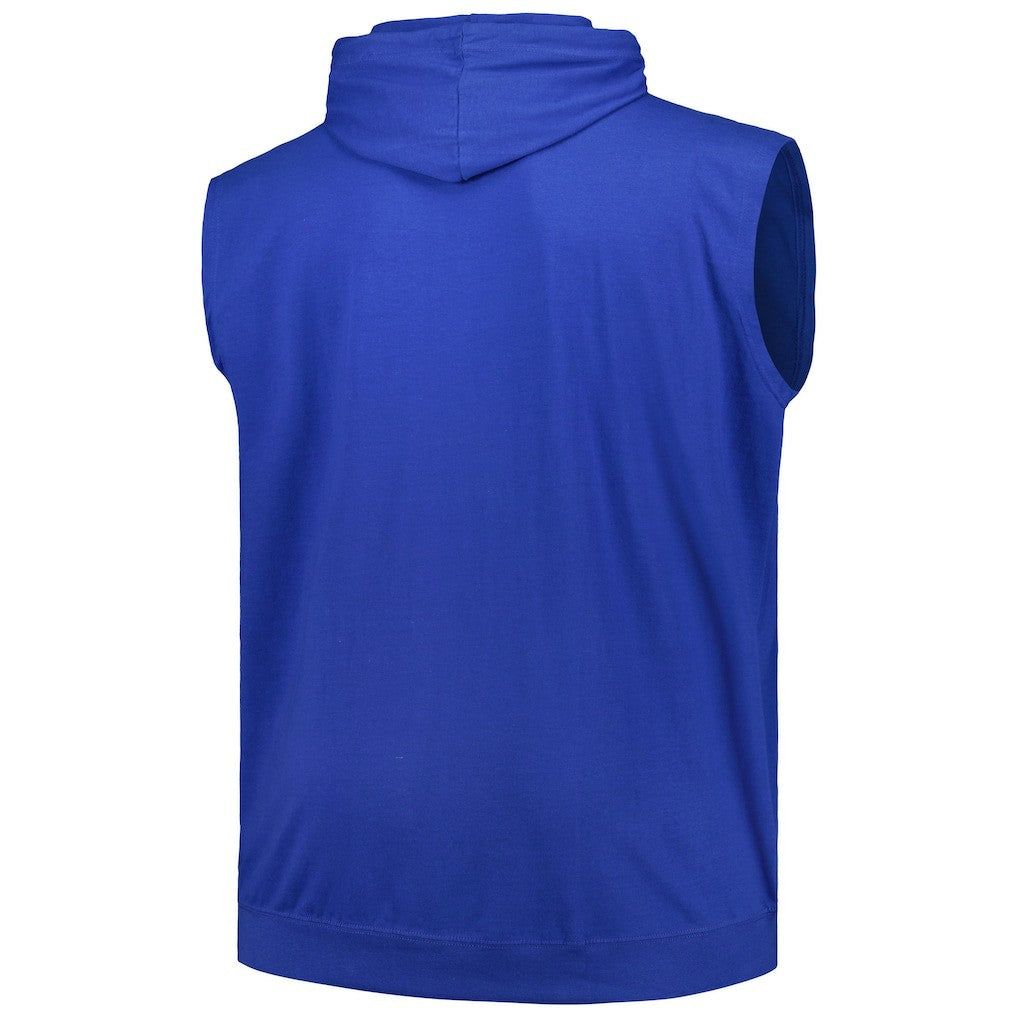 Royal Philadelphia 76ers Big & Tall Jersey Muscle Pullover Hoodie | NBA