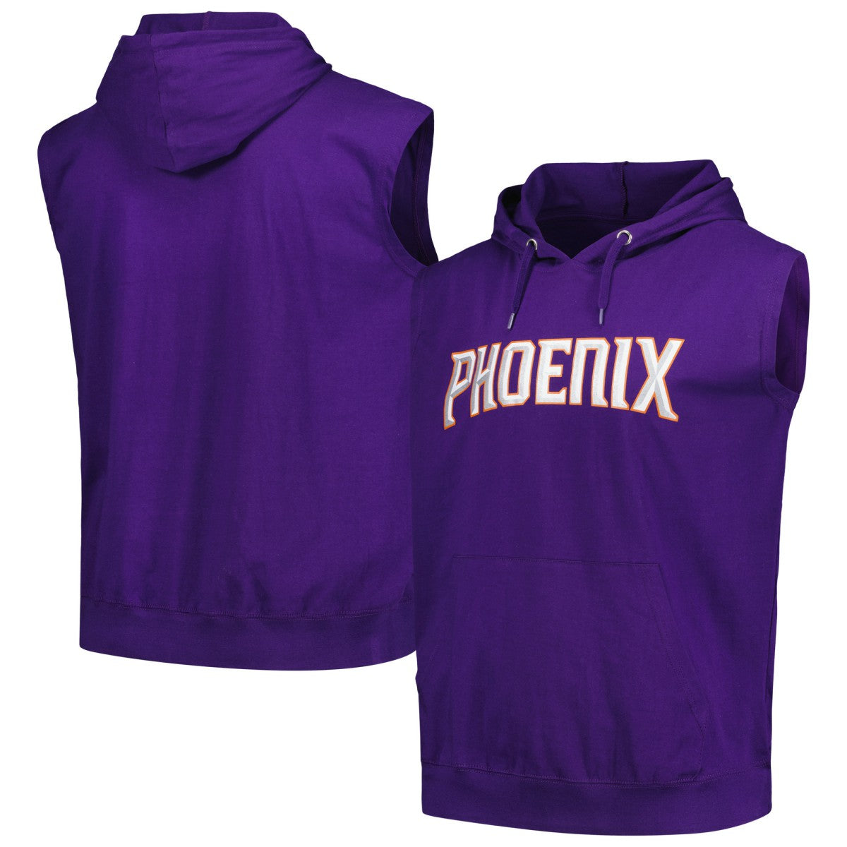 Purple Phoenix Suns Jersey Muscle Pullover Hoodie | NBA