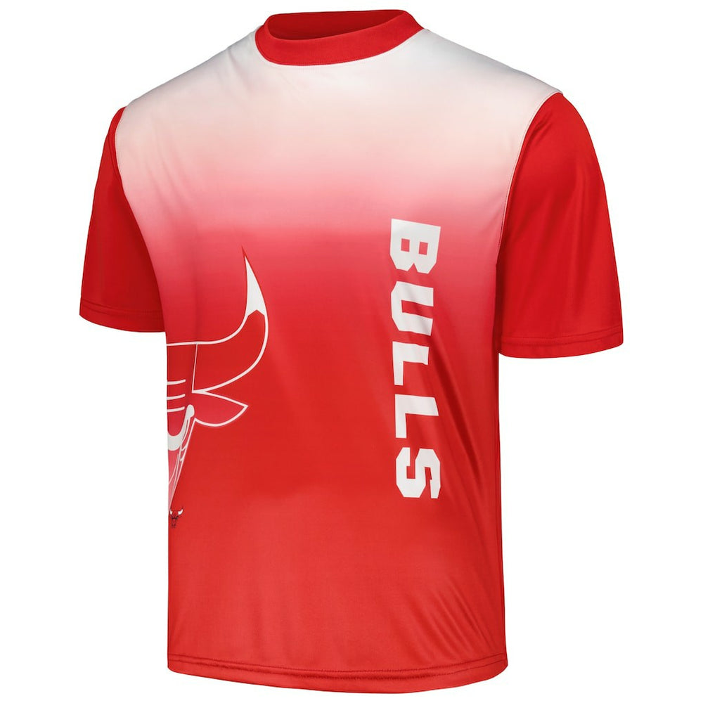Red Chicago Bulls Sublimated T-Shirt sale | NBA