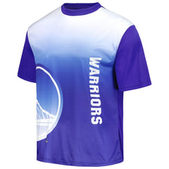 Purple Golden State Warriors Sublimated T-Shirt sale | NBA