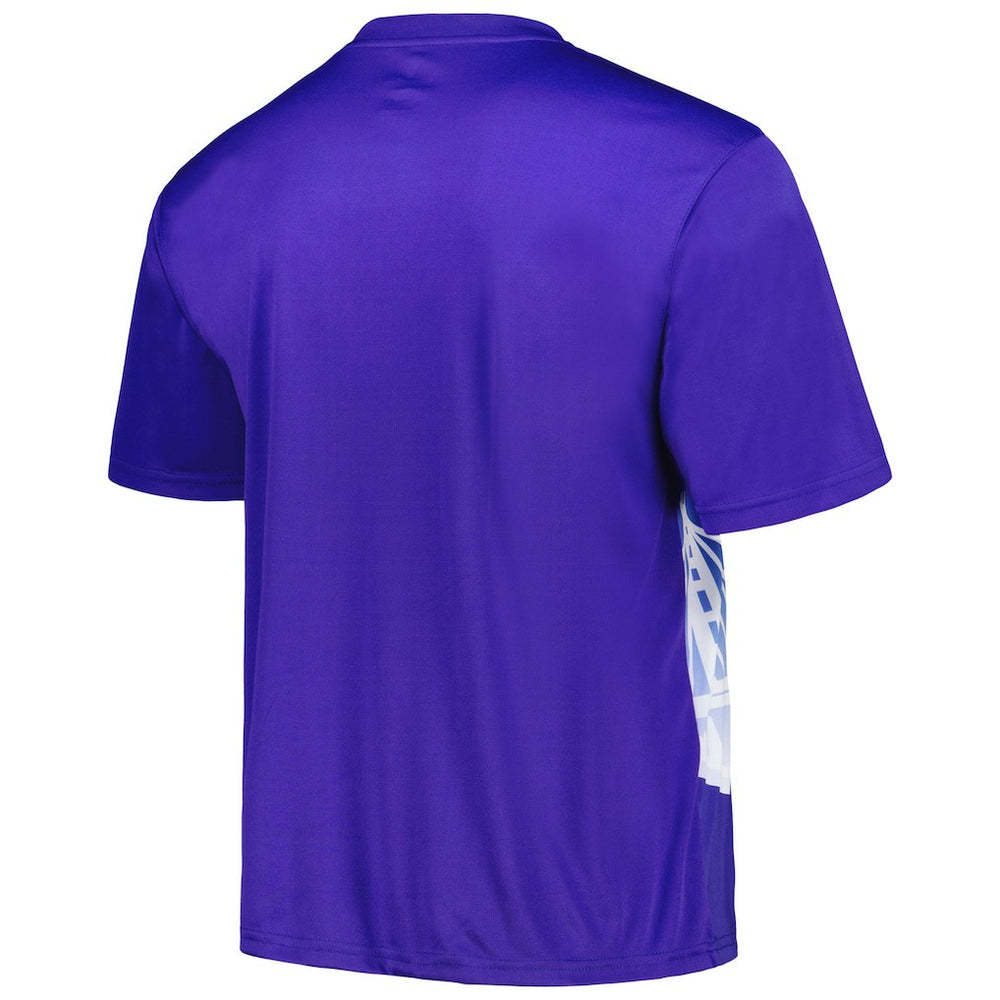 Purple Golden State Warriors Sublimated T-Shirt sale | NBA