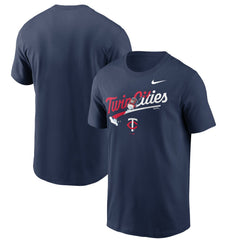 Minnesota Twins Nike Twin Cities Snow Hometown T-Shirt - MLB T-shirts