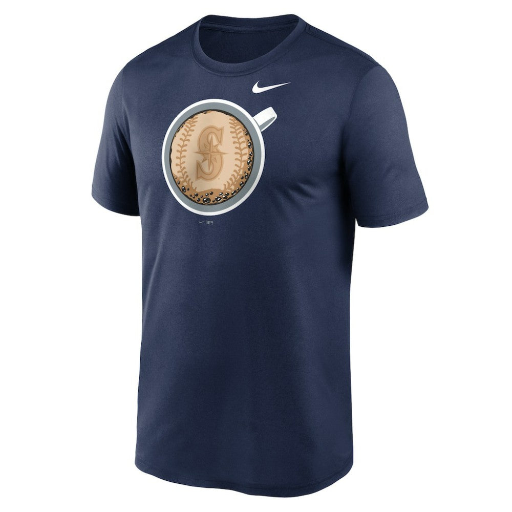 Seattle Mariners Nike Coffee Hometown Legend Performance T-Shirt - MLB T-shirts