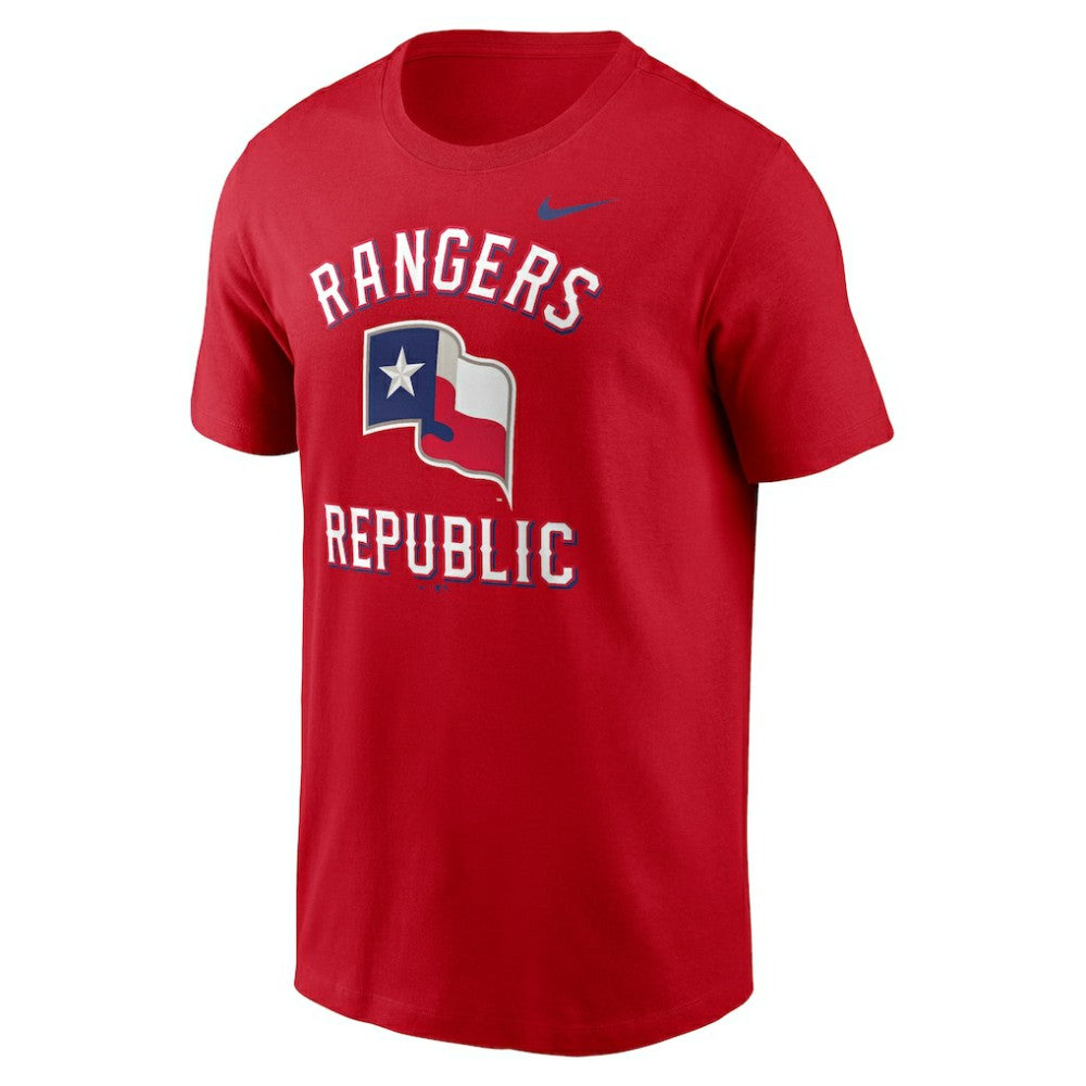 Texas Rangers Nike Lone Star Flag Hometown T-Shirt - MLB T-shirts