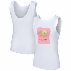Atlanta Braves Lusso Style Women's Lindy Tank Top - MLB Tanks