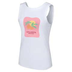 Atlanta Braves Lusso Style Women's Lindy Tank Top - MLB Tanks