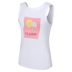 St. Louis Cardinals Lusso Style Women's Lindy Tank Top - MLB Tanks