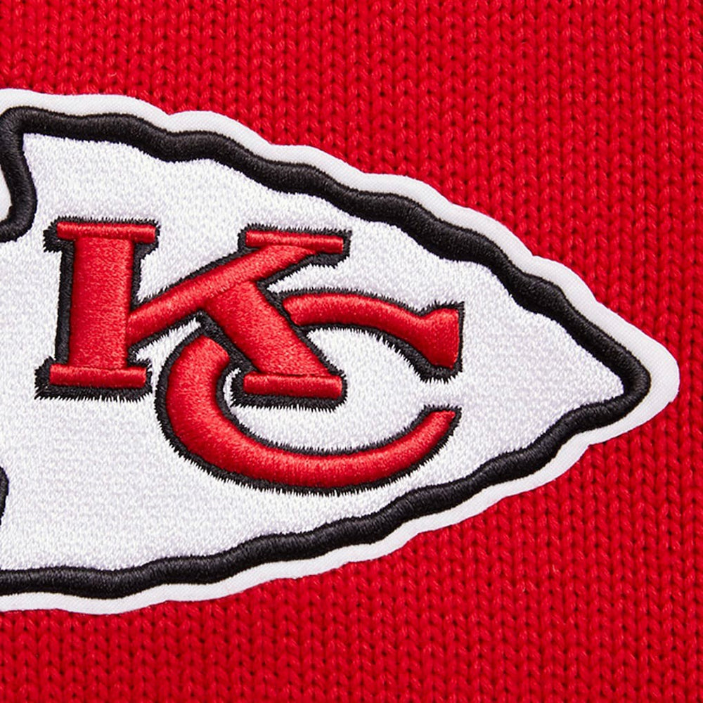 Kansas City Chiefs Pro Standard Crewneck Pullover Sweater & Cuffed Knit Hat Box Gift Set | NFL Online