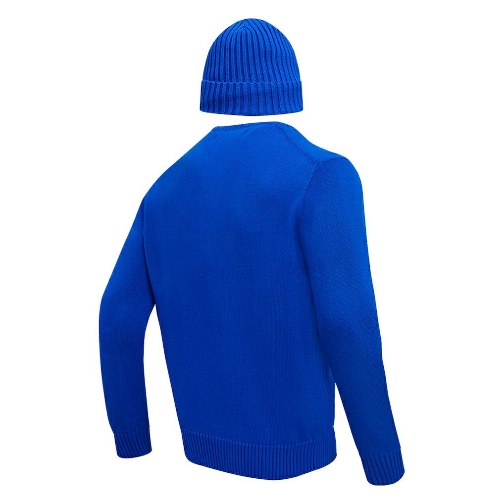 Buffalo Bills Pro Standard Crewneck Pullover Sweater & Cuffed Knit Hat Box Gift Set | NFL Outlet