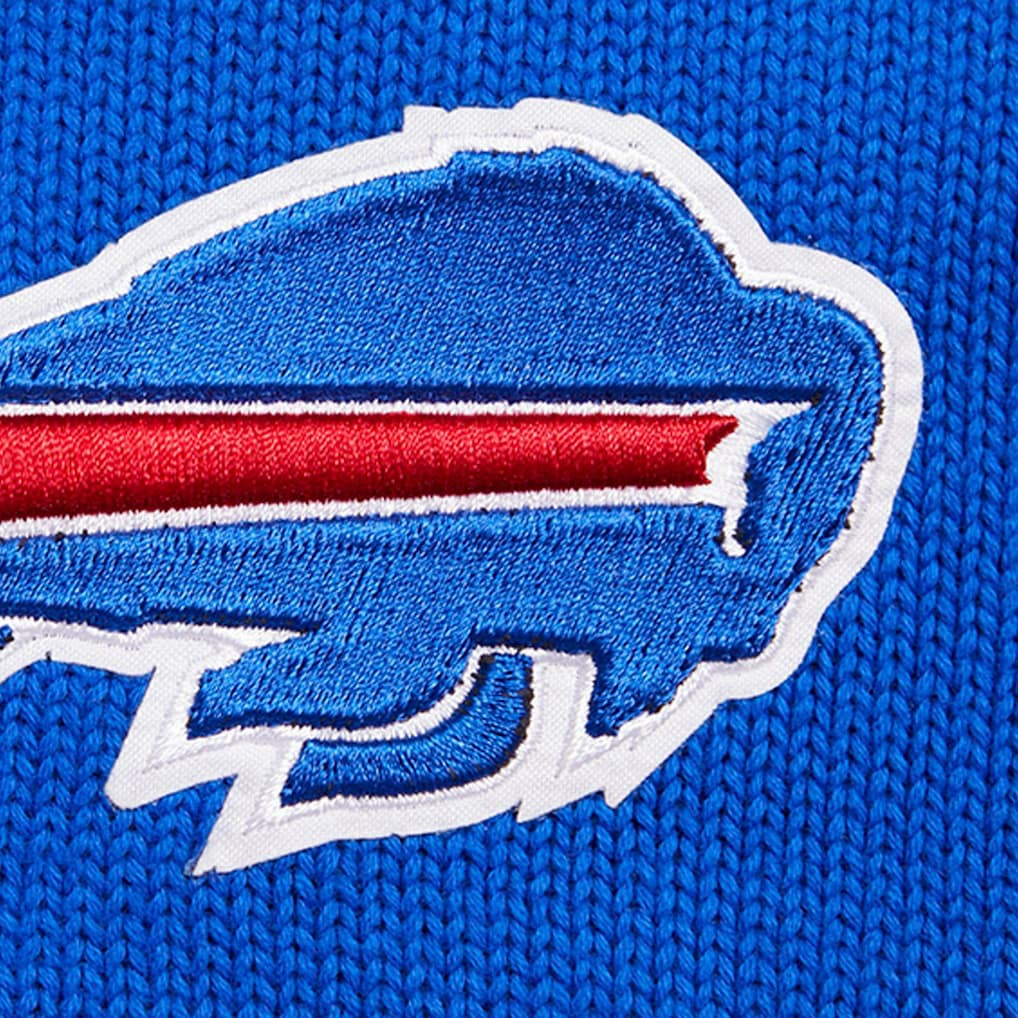 Buffalo Bills Pro Standard Crewneck Pullover Sweater & Cuffed Knit Hat Box Gift Set | NFL Outlet