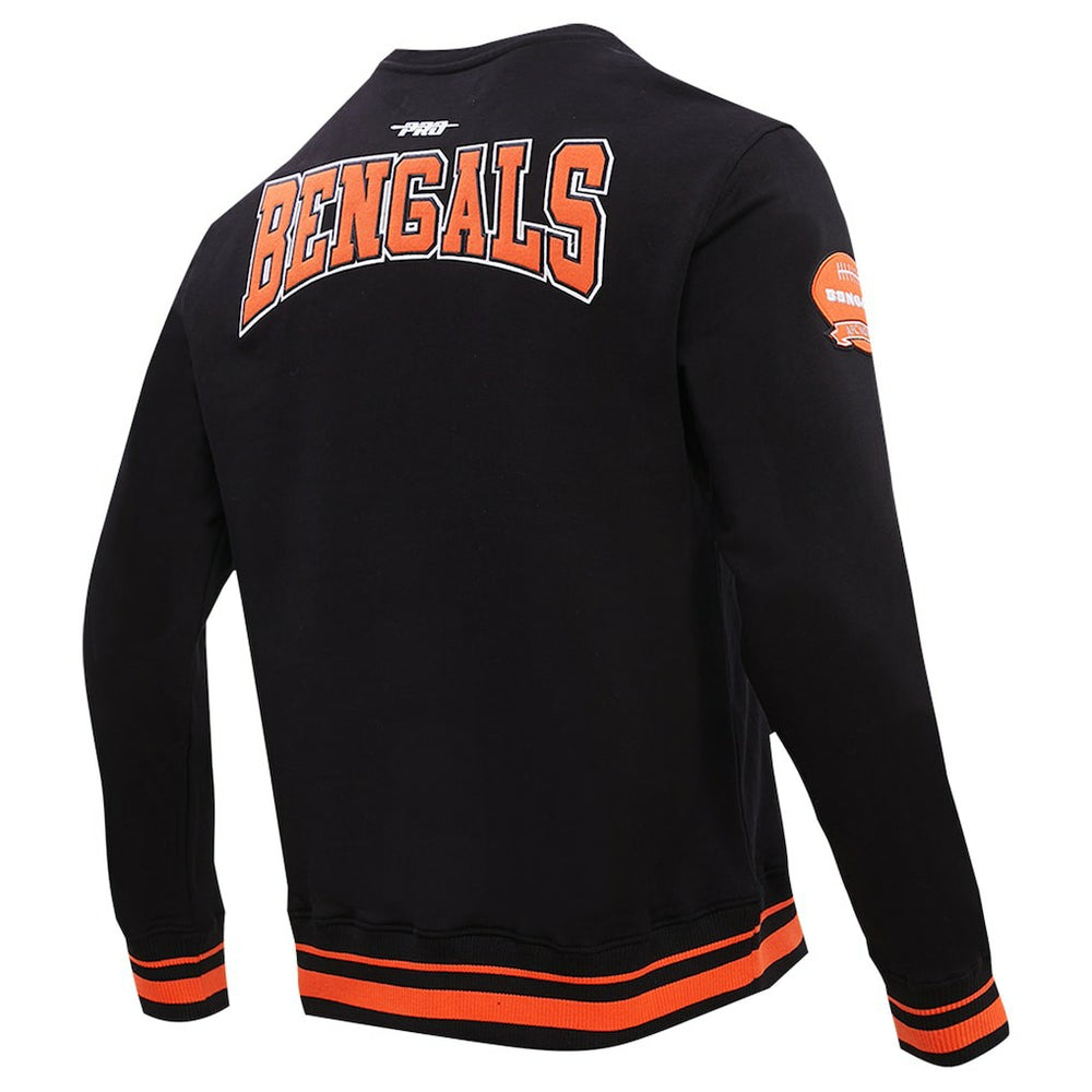 Cincinnati Bengals Pro Standard Crest Emblem Pullover Sweatshirt | NFL Online