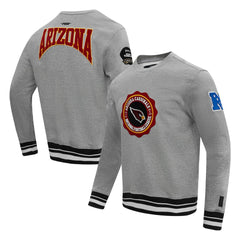 Arizona Cardinals Pro Standard Crest Emblem Pullover Sweatshirt | NFL Outlet