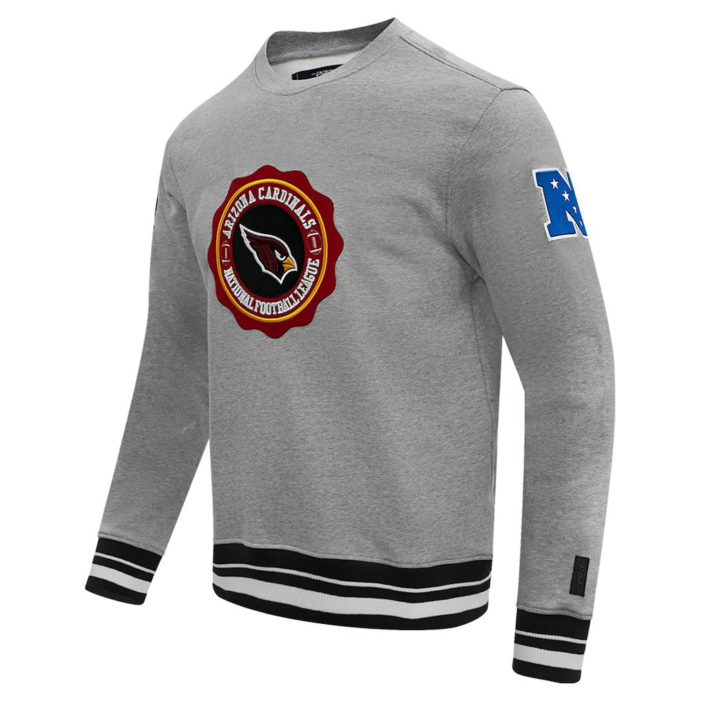 Arizona Cardinals Pro Standard Crest Emblem Pullover Sweatshirt | NFL Outlet