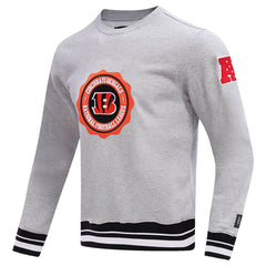 Cincinnati Bengals Pro Standard Crest Emblem Pullover Sweatshirt | NFL Sale