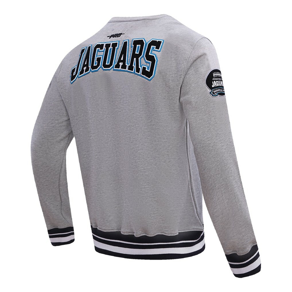 Jacksonville Jaguars Pro Standard Crest Emblem Pullover Sweatshirt | NFL Discount