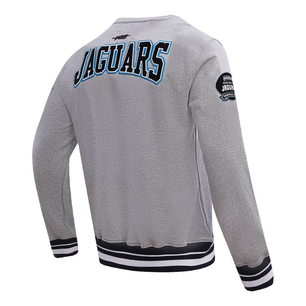 Jacksonville Jaguars Pro Standard Crest Emblem Pullover Sweatshirt | NFL Discount