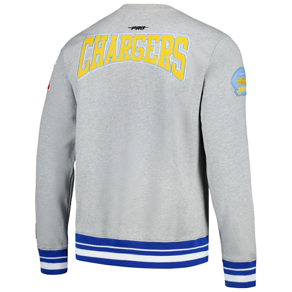 Los Angeles Chargers Pro Standard Crest Emblem Pullover Sweatshirt | NFL On sale