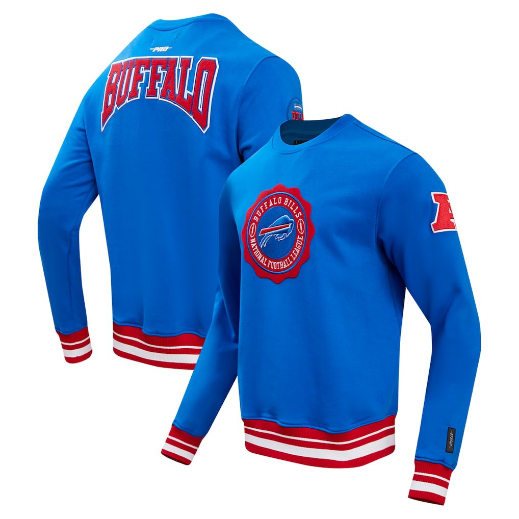 Buffalo Bills Pro Standard Crest Emblem Pullover Sweatshirt | NFL Near me