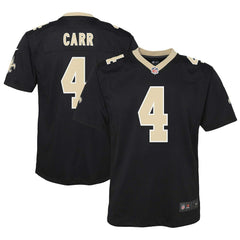 New Orleans Saints Derek Carr  Youth Game Jersey | NFL Hot