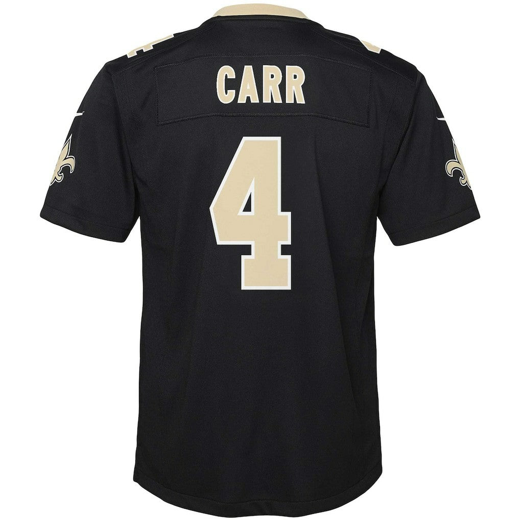 New Orleans Saints Derek Carr  Youth Game Jersey | NFL Hot