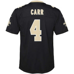 New Orleans Saints Derek Carr  Youth Game Jersey | NFL Hot