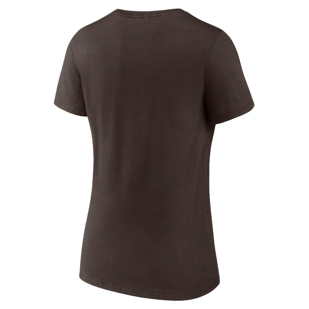 San Diego Padres Women's Hometown 619 Beisbol V-Neck T-Shirt - MLB T-shirts