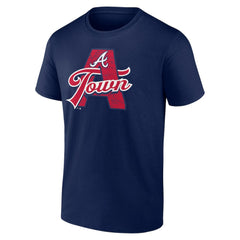 Atlanta Braves Hometown A Town Map T-Shirt - MLB T-shirts