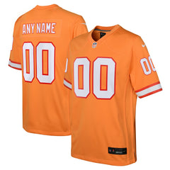 Tampa Bay Buccaneers Youth Custom Throwback Game Jersey | NFL Outlet