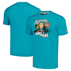 Jacksonville Jaguars Trevor Lawrence  Homage Unisex Caricature Player Tri-Blend T-Shirt | NFL Hot