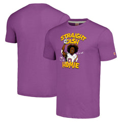 Minnesota Vikings Randy Moss  Unisex Homage Caricature Retired Player Tri-Blend T-Shirt | NFL US