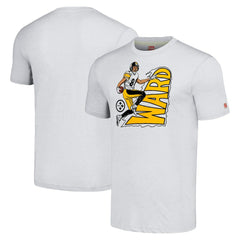 Pittsburgh Steelers Hines Ward  Homage Unisex Caricature Retired Player Tri-Blend T-Shirt | NFL US