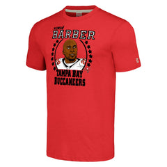 Tampa Bay Buccaneers Ronde Barber  Homage Unisex Caricature Retired Player Tri-Blend T-Shirt | NFL Online