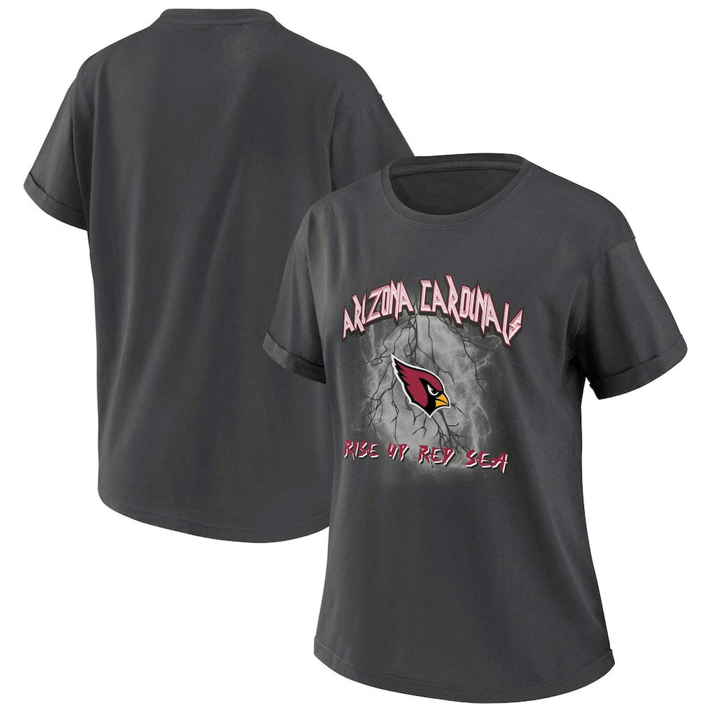 Arizona Cardinals WEAR by Erin Andrews Women's Boyfriend T-Shirt | NFL US