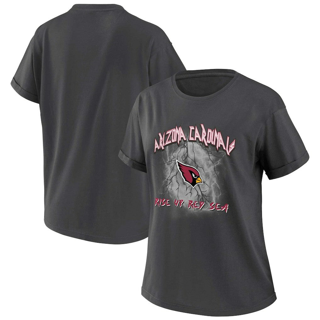 Arizona Cardinals WEAR by Erin Andrews Women's Boyfriend T-Shirt | NFL US