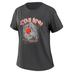 Cleveland Browns WEAR by Erin Andrews Women's Boyfriend T-Shirt | NFL New