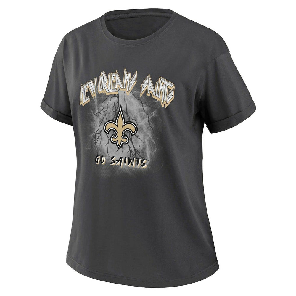 New Orleans Saints WEAR by Erin Andrews Women's Boyfriend T-Shirt | NFL On sale