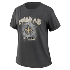 New Orleans Saints WEAR by Erin Andrews Women's Boyfriend T-Shirt | NFL On sale