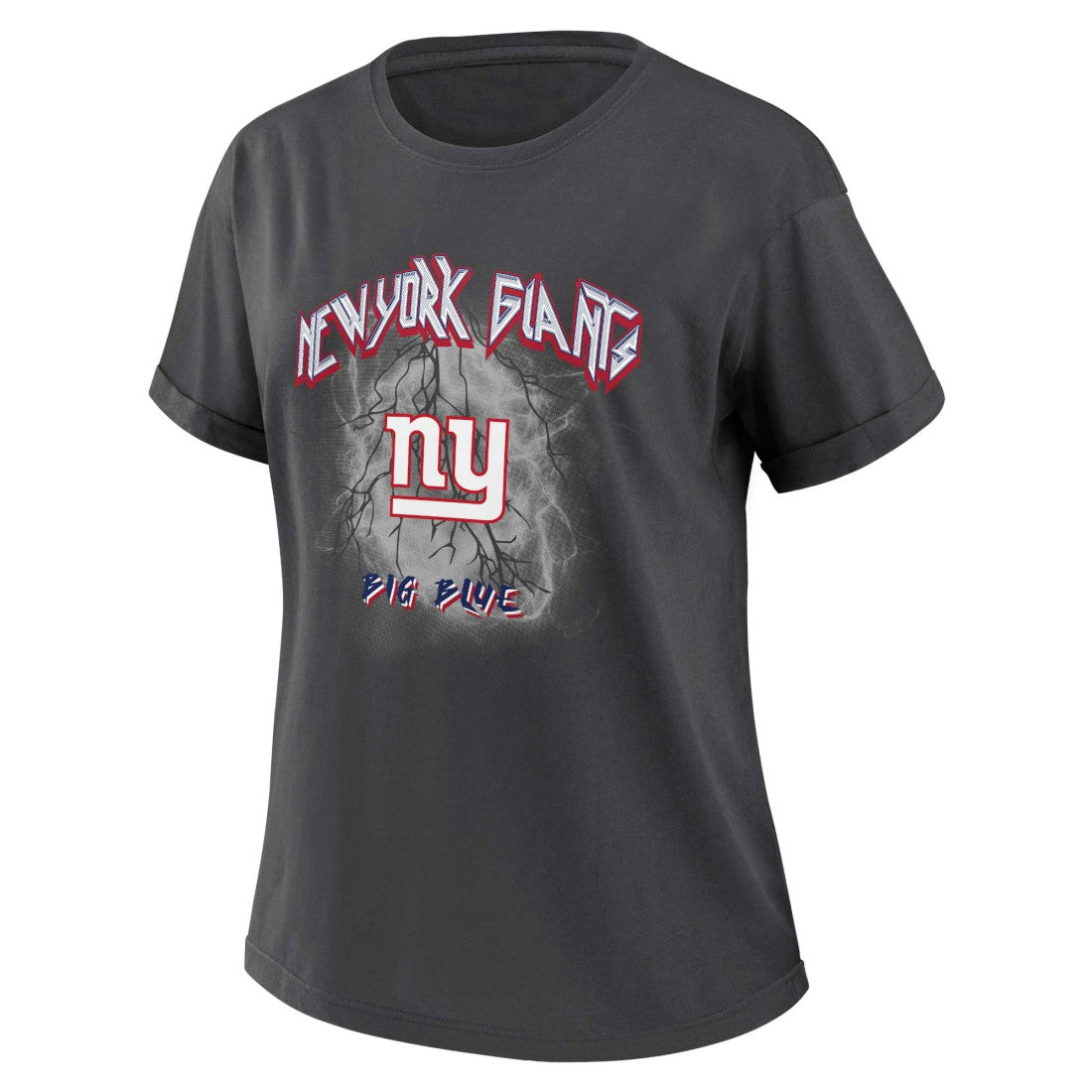 New York Giants WEAR by Erin Andrews Women's Boyfriend T-Shirt | NFL On sale