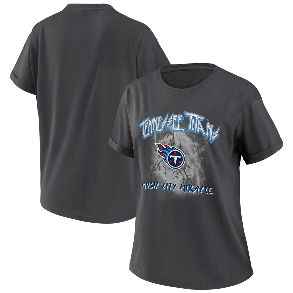 Tennessee Titans WEAR by Erin Andrews Women's Boyfriend T-Shirt | NFL Sale