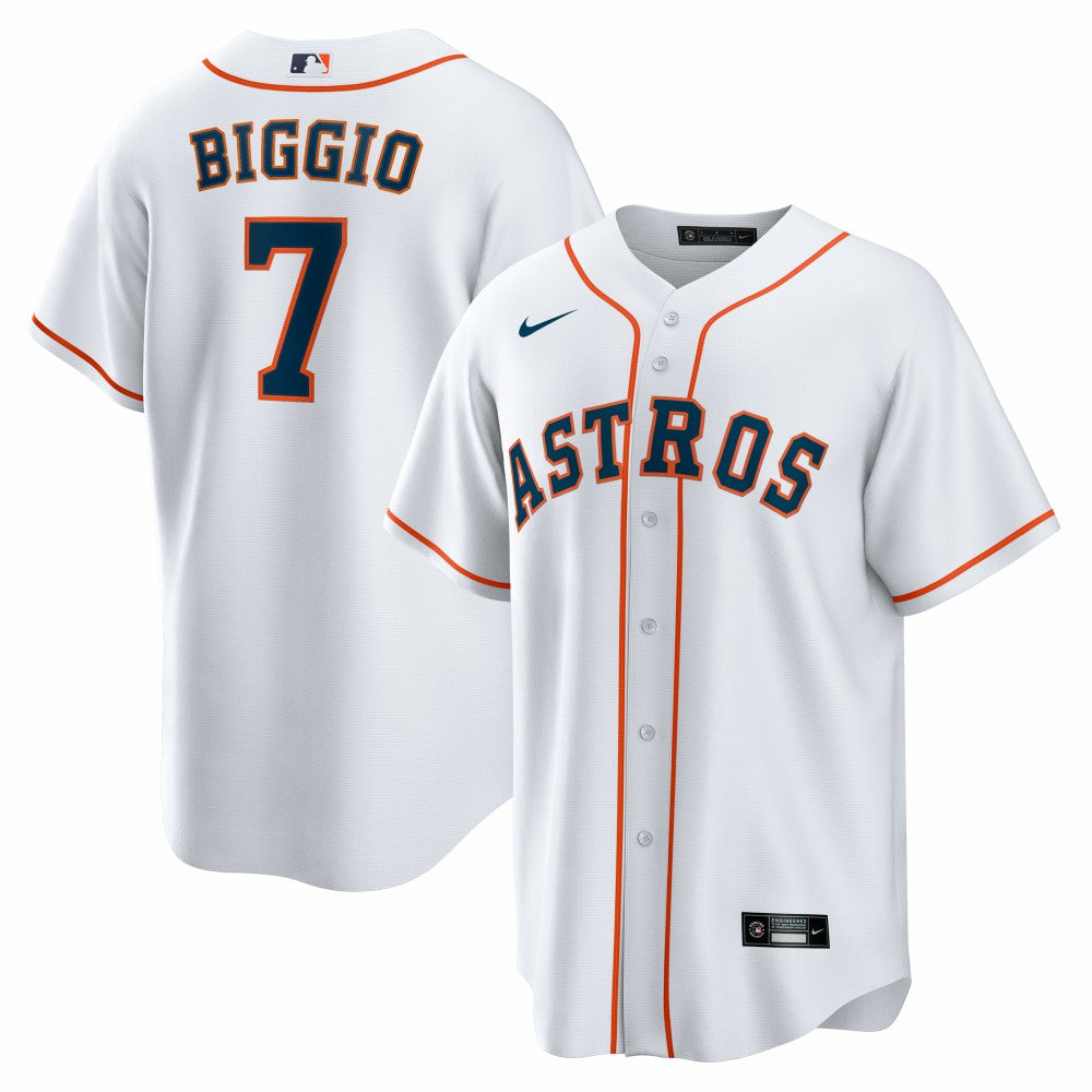 Craig Biggio Houston Astros Nike Home Retired Player Replica Jersey - MLB Jerseys