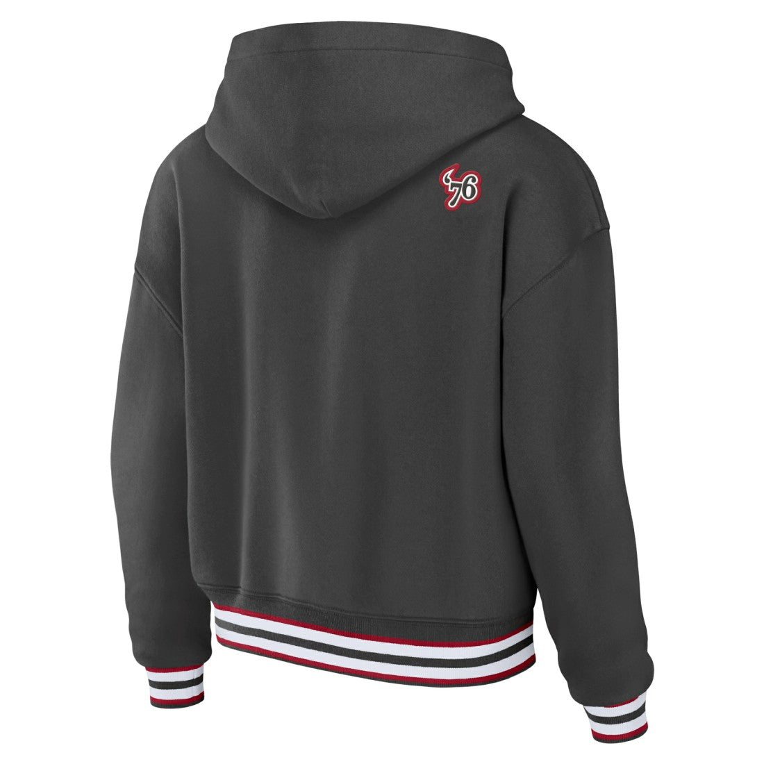 Tampa Bay Buccaneers WEAR by Erin Andrews Women's Lace-Up Pullover Hoodie | NFL Online