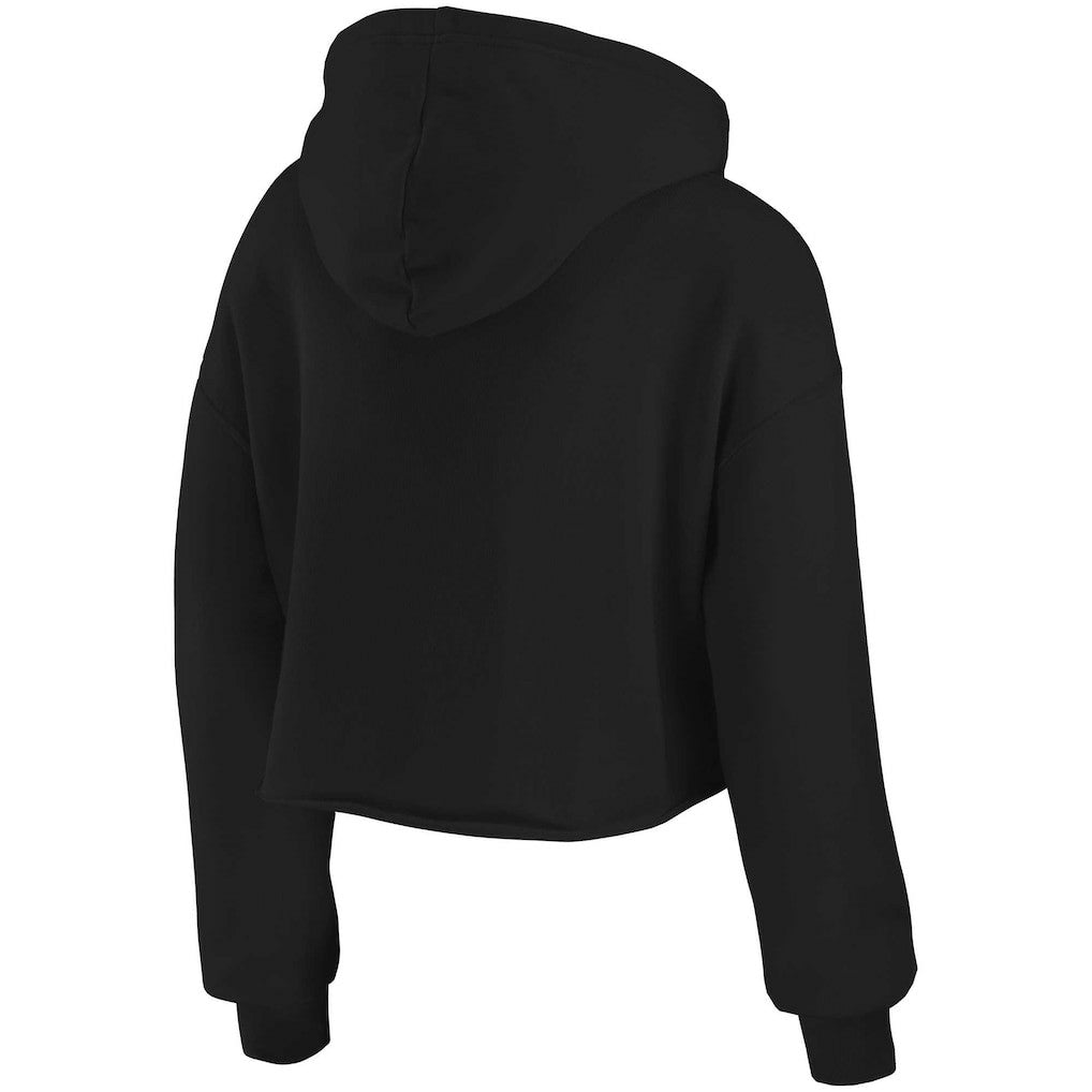 Philadelphia Eagles WEAR by Erin Andrews Women's Domestic Cropped Pullover Hoodie | NFL US