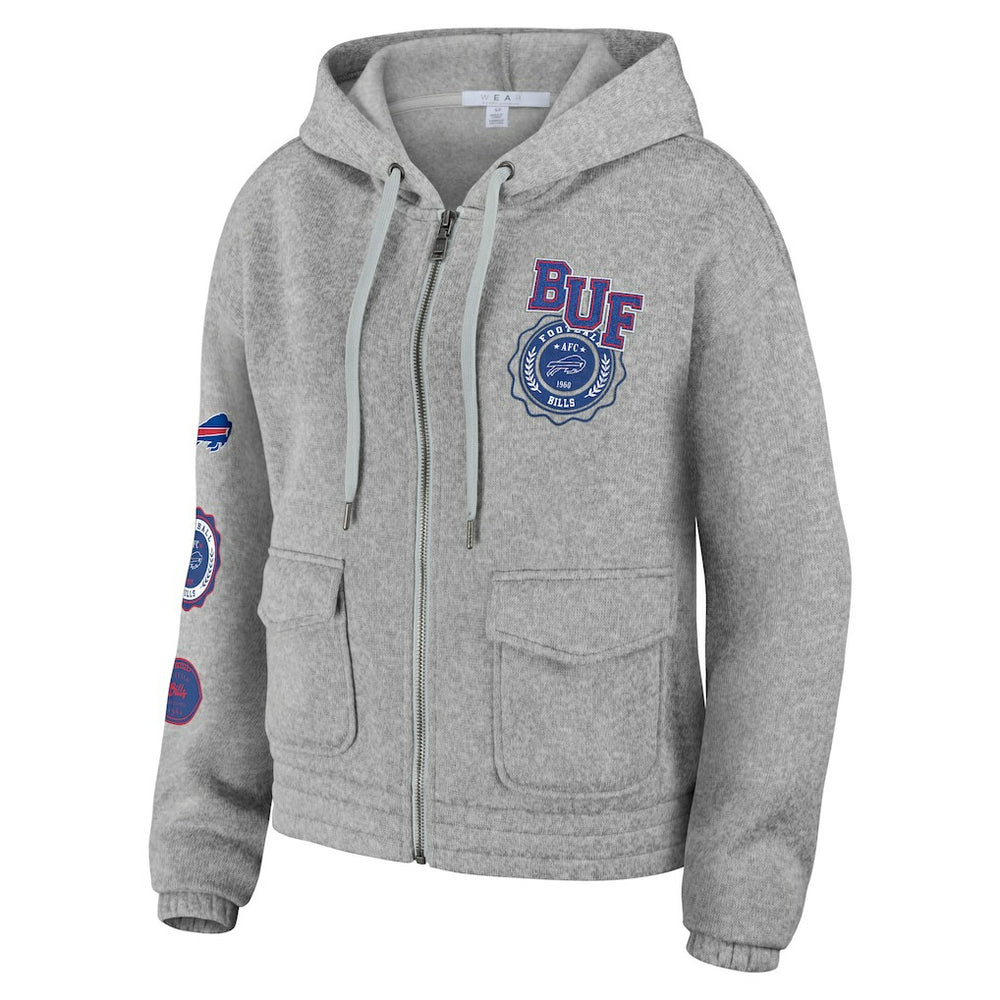 Buffalo Bills WEAR by Erin Andrews Women's Full-Zip Hoodie | NFL On sale