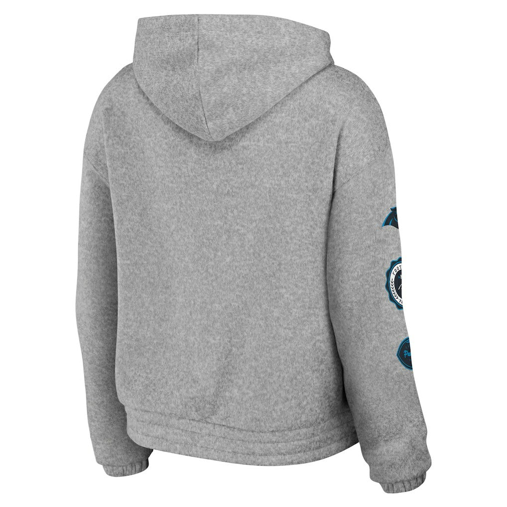 Carolina Panthers WEAR by Erin Andrews Women's Full-Zip Hoodie | NFL Discount