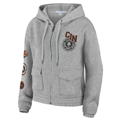 Cincinnati Bengals WEAR by Erin Andrews Women's Full-Zip Hoodie | NFL On sale