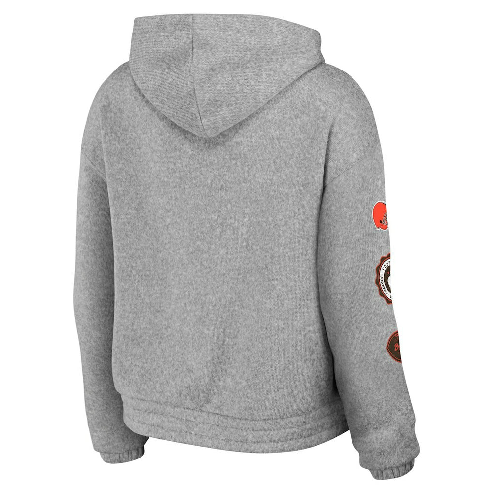 Cleveland Browns WEAR by Erin Andrews Women's Full-Zip Hoodie | NFL US