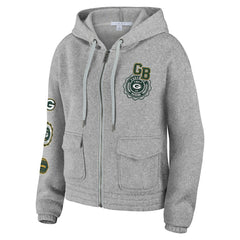 Green Bay Packers WEAR by Erin Andrews Women's Full-Zip Hoodie | NFL On sale